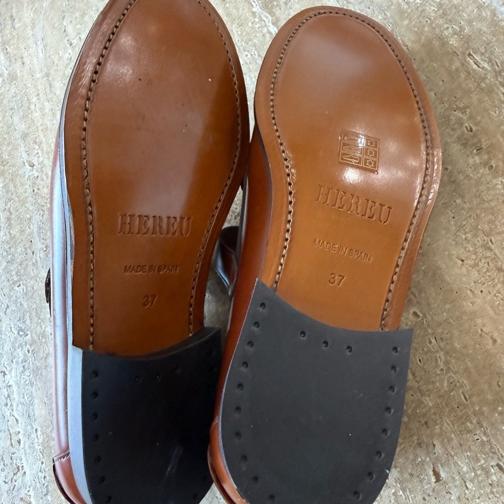 NWOB HEREU ALBER T-bar Loafer size 37 - Picture 5 of 10
